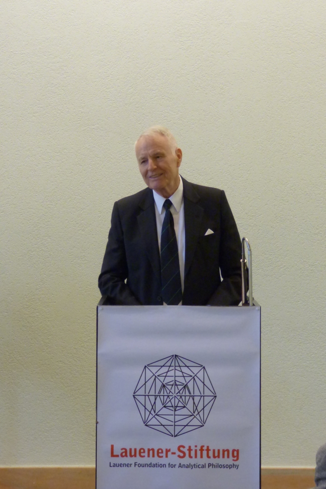 Prof. Dagfinn F�llesdal, Presidential Address
