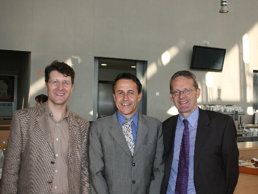 Dr. Michael Frauchiger, Dr. Markus Zürcher, and Prof. Dr. Daniel Schulthess


