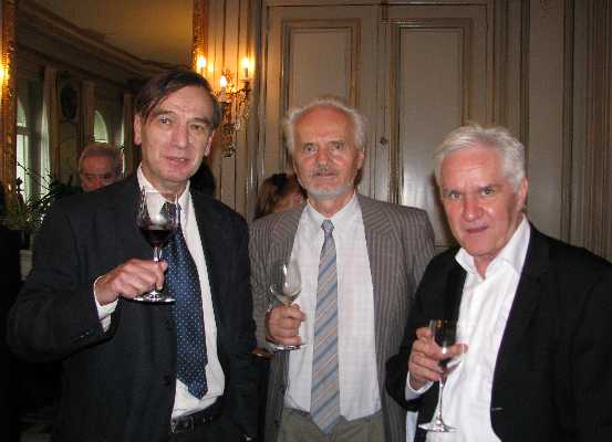 Prof. Dr. Gerhard Seel, Prof. Dr. Wilhelm K. Essler, and Prof. Dr. Edgar Morscher
