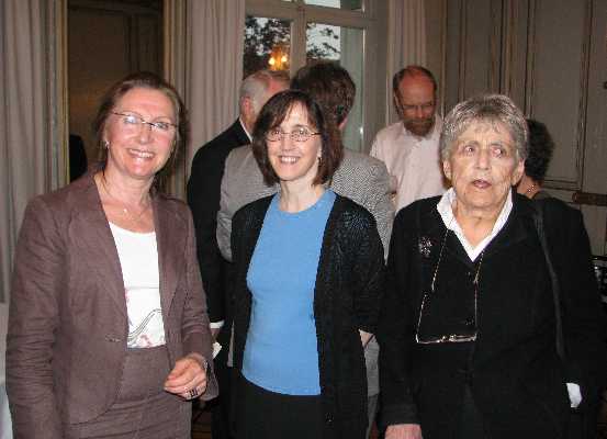 Prof. Dr. Jolle Proust, Prof. Dr. Diana Raffman, and Prof. Dr. Ruth Barcan Marcus
