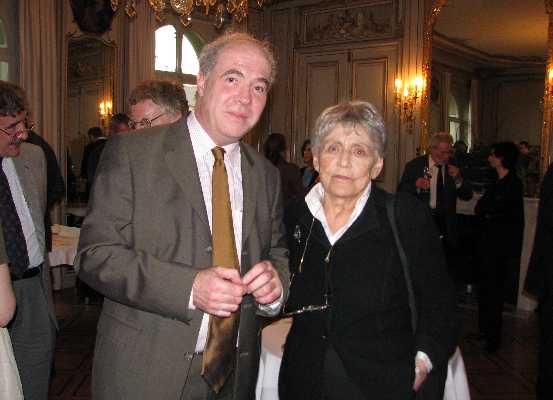 Prof. Dr. Pascal Engel and Prof. Dr. Ruth Barcan Marcus
